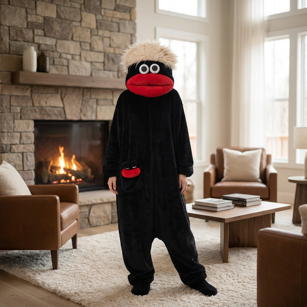 The Flumpzy — Oversized Heavyweight Fleece Onesie
