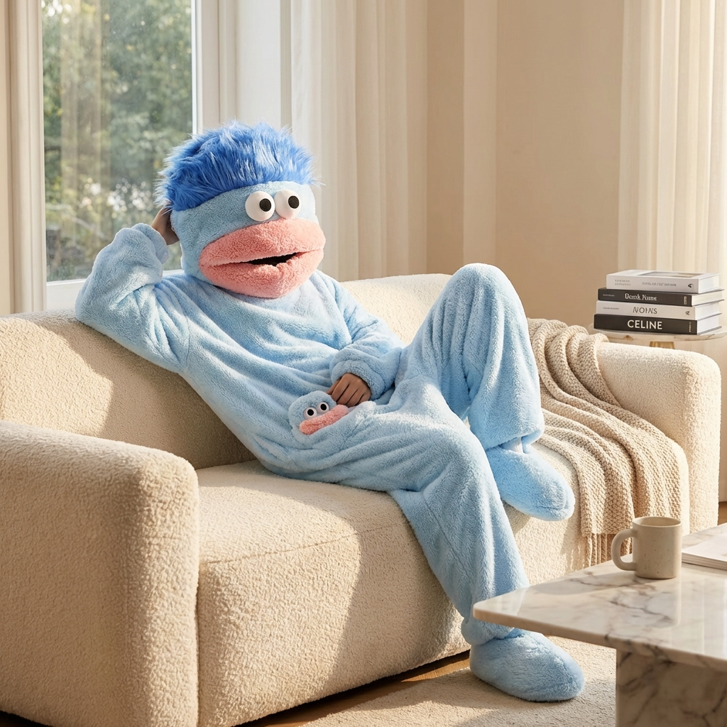 The Flumpzy — Oversized Heavyweight Fleece Onesie