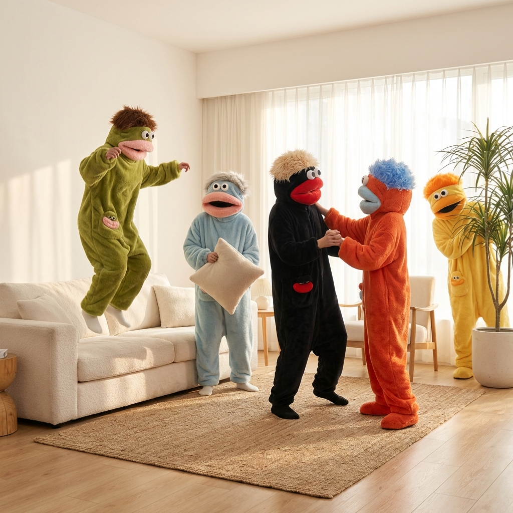 The Flumpzy — Oversized Heavyweight Fleece Onesie