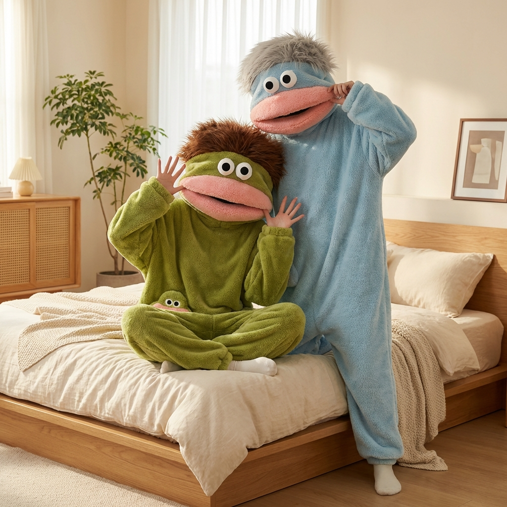 The Flumpzy — Oversized Heavyweight Fleece Onesie