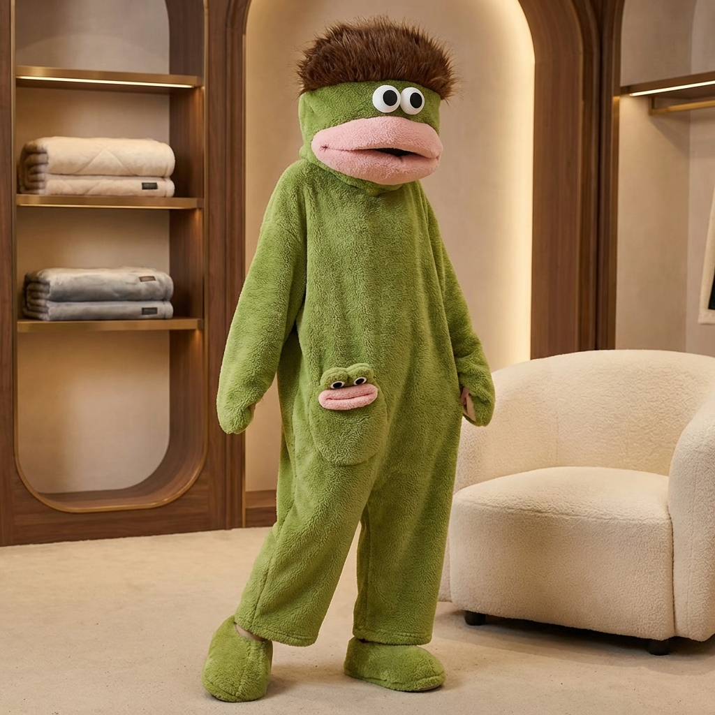 The Flumpzy — Oversized Heavyweight Fleece Onesie