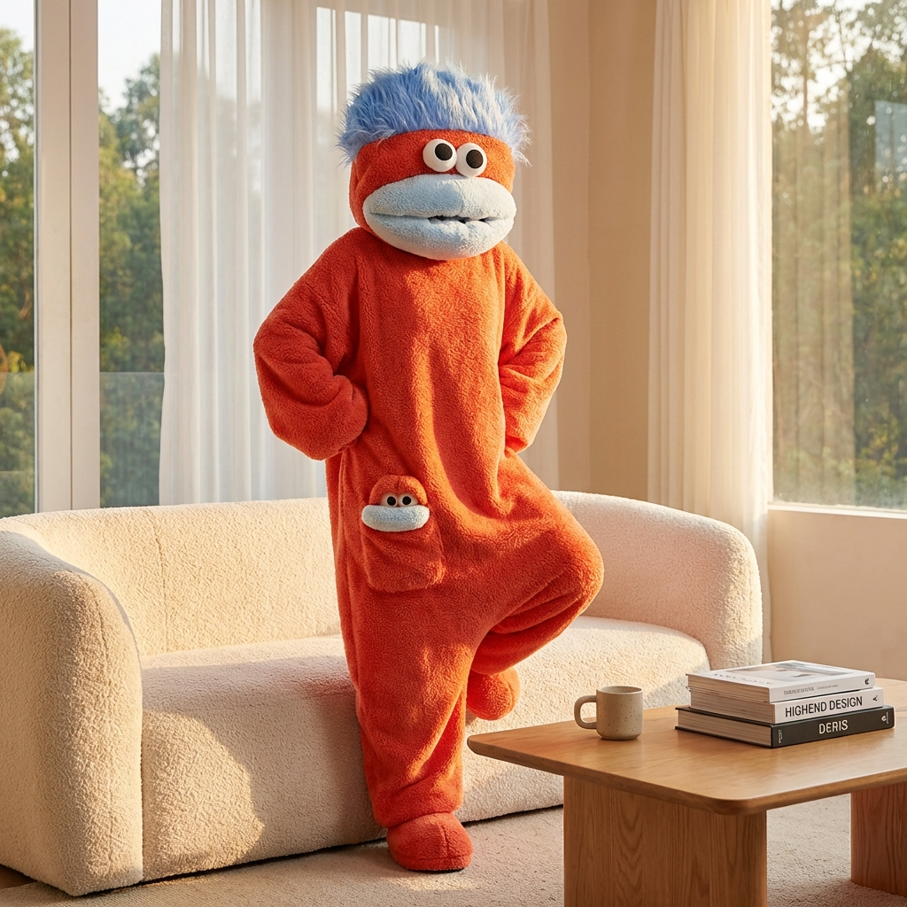 The Flumpzy — Oversized Heavyweight Fleece Onesie