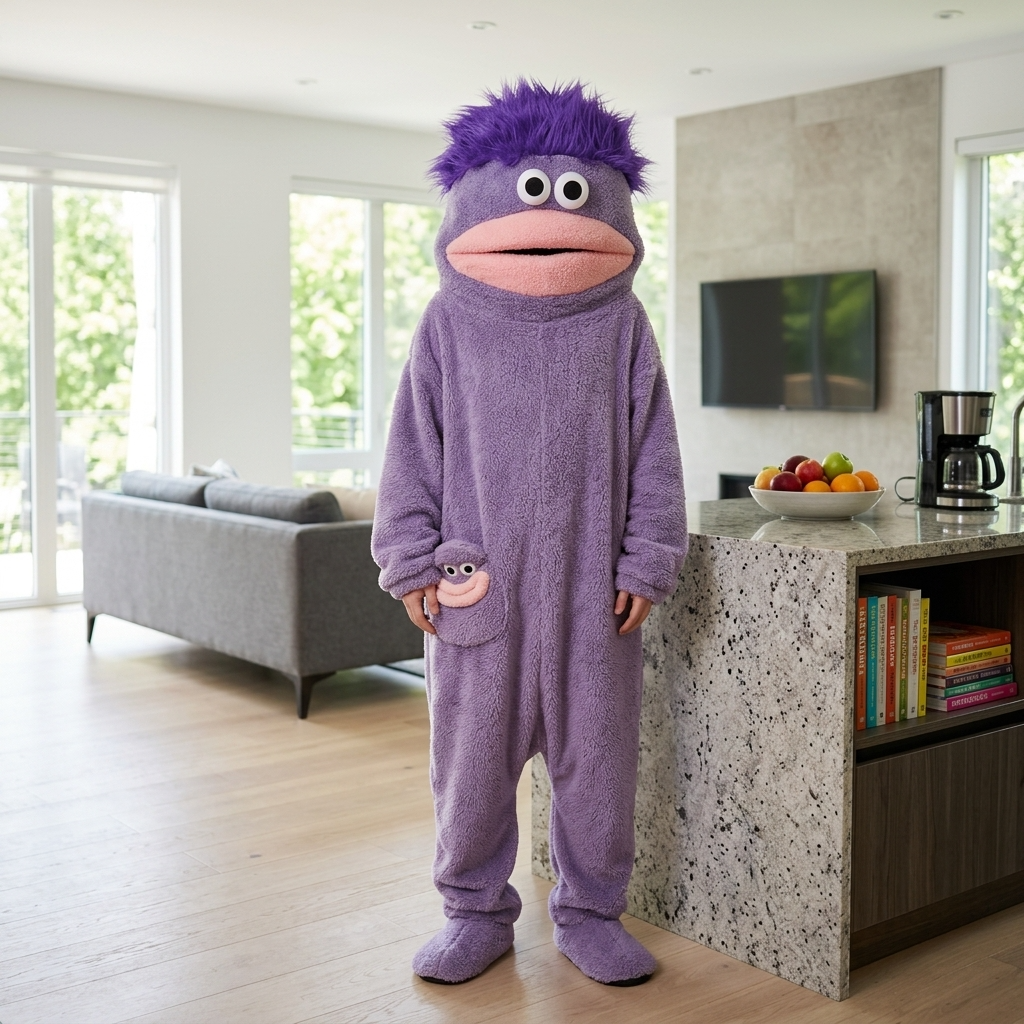 The Flumpzy — Oversized Heavyweight Fleece Onesie